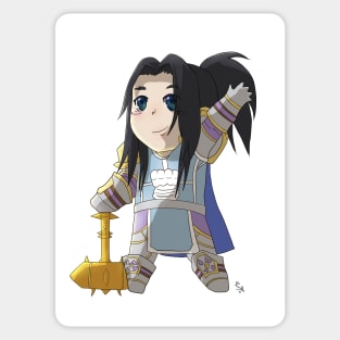 Chibi Paladin Sticker